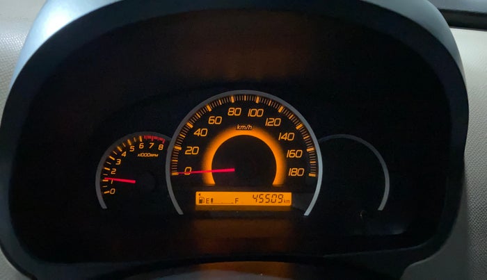 2014 Maruti Wagon R 1.0 VXI, Petrol, Manual, 45,506 km, Odometer Image