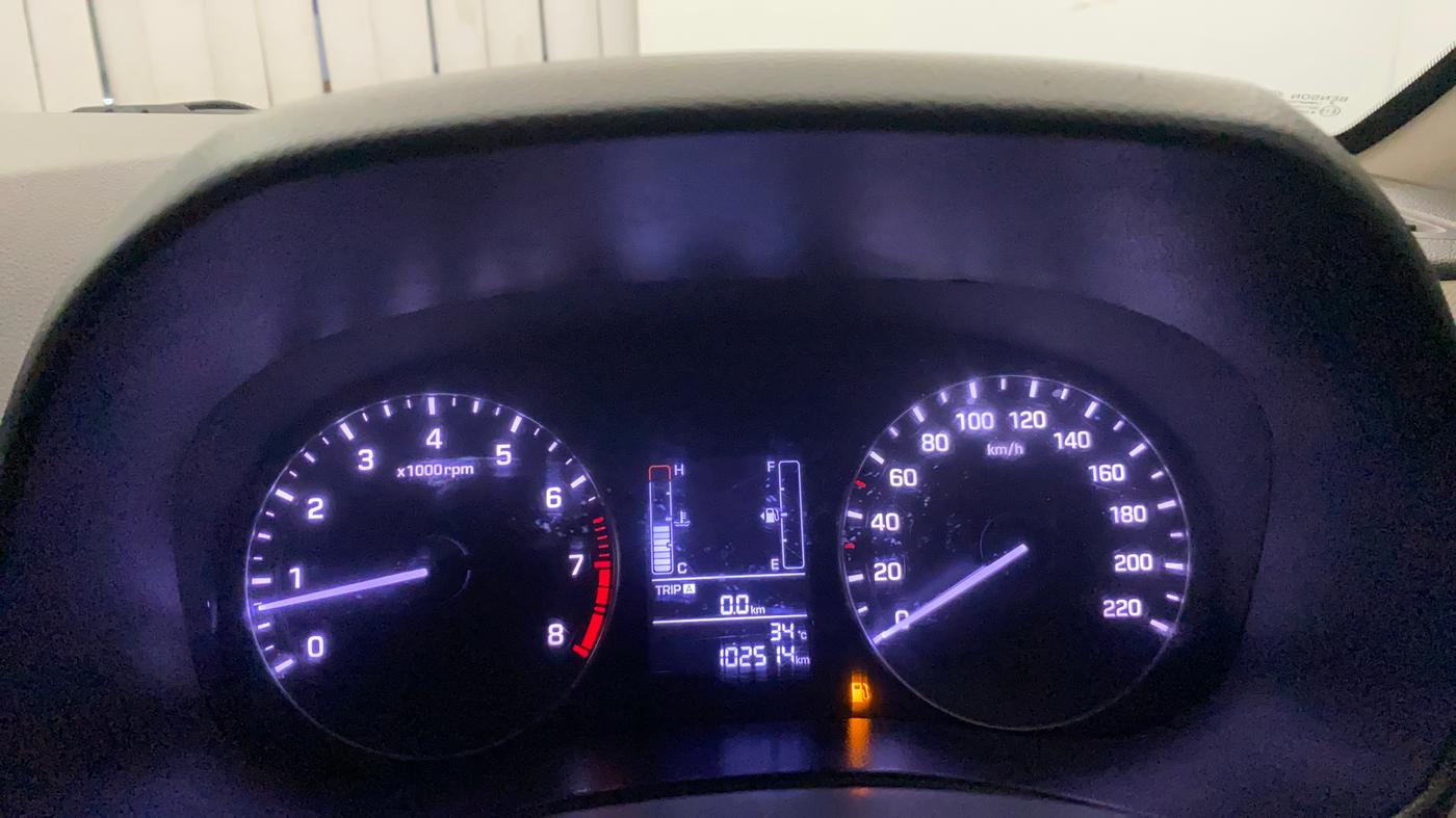 2016 Hyundai Creta SX PLUS 1.6 PETROL, Petrol, Manual, 1,02,497 km, Odometer Image