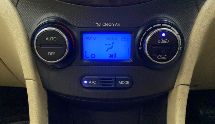 2011 Hyundai Verna FLUIDIC 1.6 VTVT SX OPT AT, Petrol, Automatic, 43,497 km, Automatic Climate Control