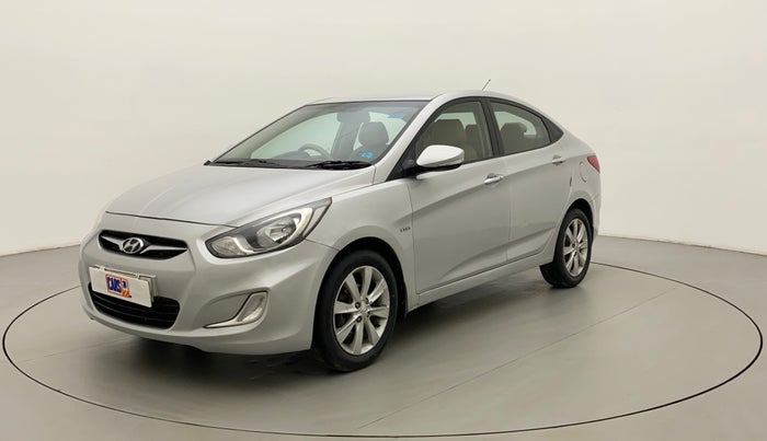 2011 Hyundai Verna FLUIDIC 1.6 VTVT SX OPT AT, Petrol, Automatic, 43,497 km, Left Front Diagonal