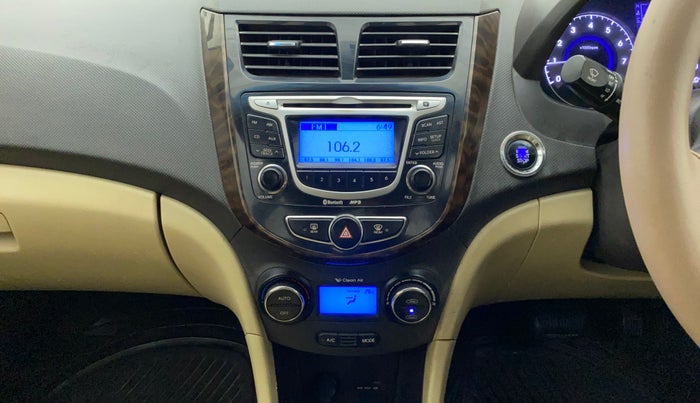 2011 Hyundai Verna FLUIDIC 1.6 VTVT SX OPT AT, Petrol, Automatic, 43,497 km, Air Conditioner