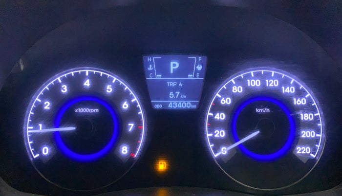 2011 Hyundai Verna FLUIDIC 1.6 VTVT SX OPT AT, Petrol, Automatic, 43,497 km, Odometer Image