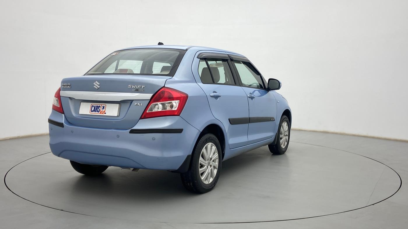 2015 Maruti Swift Dzire ZXI, Petrol, Manual, 45,117 km, Right Back Diagonal