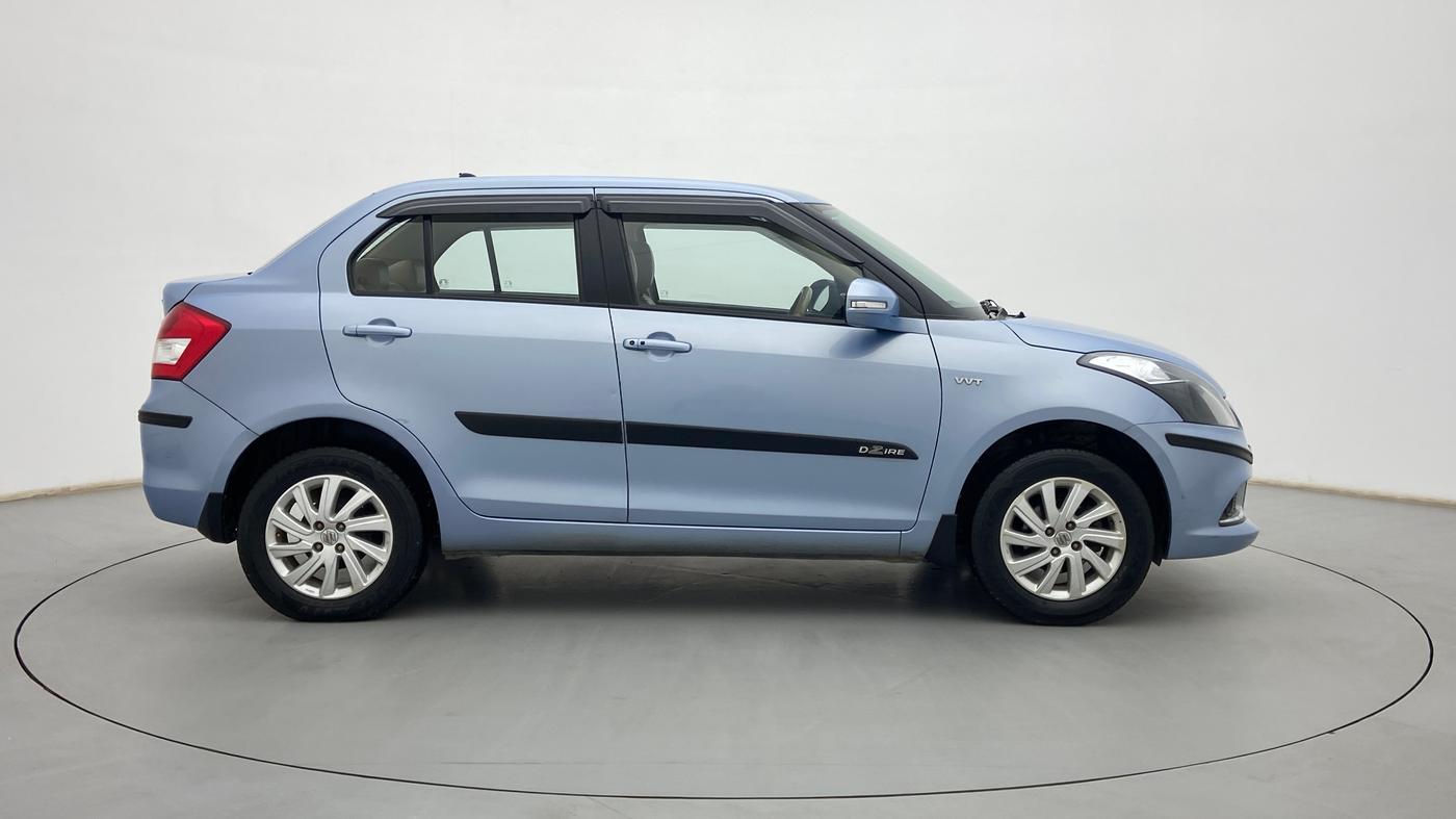 2015 Maruti Swift Dzire ZXI, Petrol, Manual, 45,117 km, Right Side View