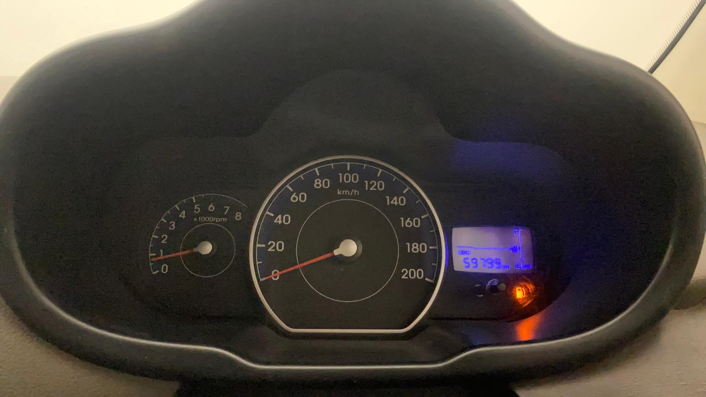2016 Hyundai i10 SPORTZ 1.1, Petrol, Manual, 59,754 km, Odometer Image