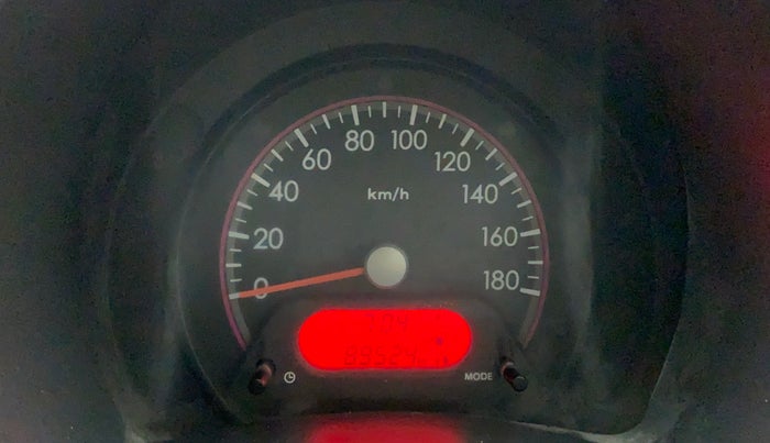 2010 Maruti A Star ZXI, Petrol, Manual, 89,646 km, Odometer Image