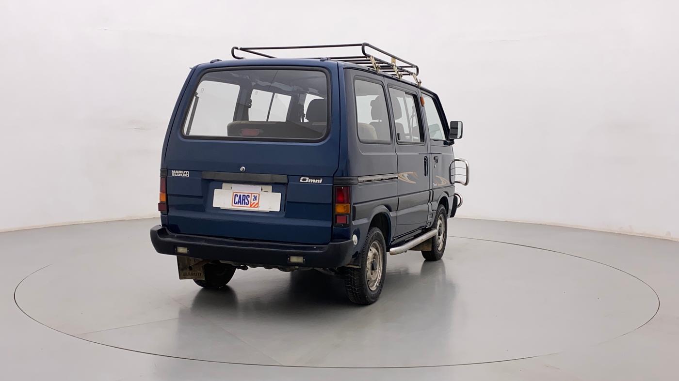 2012 Maruti Omni 5 STR, Petrol, Manual, 43,291 km, Right Back Diagonal