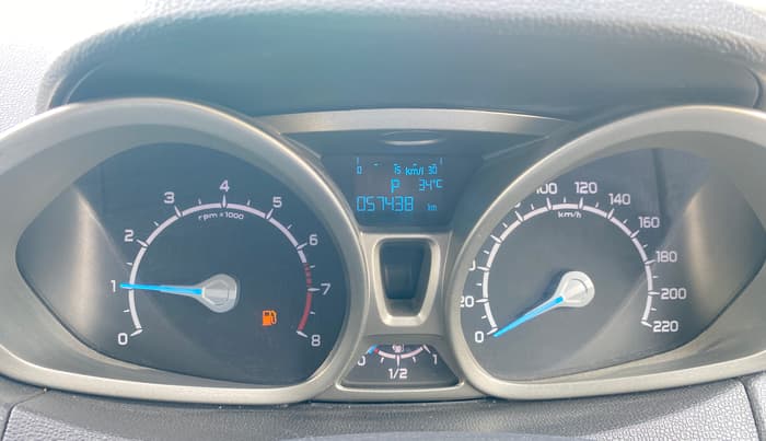 2014 Ford Ecosport TITANIUM 1.5L PETROL AT, Petrol, Automatic, 57,438 km, Odometer Image