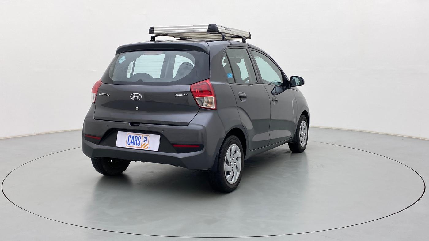2019 Hyundai NEW SANTRO 1.1 SPORTZ MT CNG, CNG, Manual, 43,218 km, Right Back Diagonal