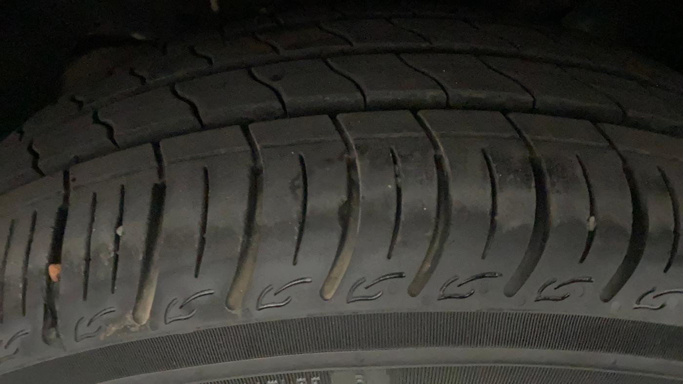 2024 Tata Tiago XT (O) PETROL, Petrol, Manual, 7,625 km, Left Front Tyre Tread