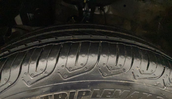 2022 Honda Amaze 1.2L I-VTEC VX CVT, Petrol, Automatic, 65,401 km, Left Front Tyre Tread