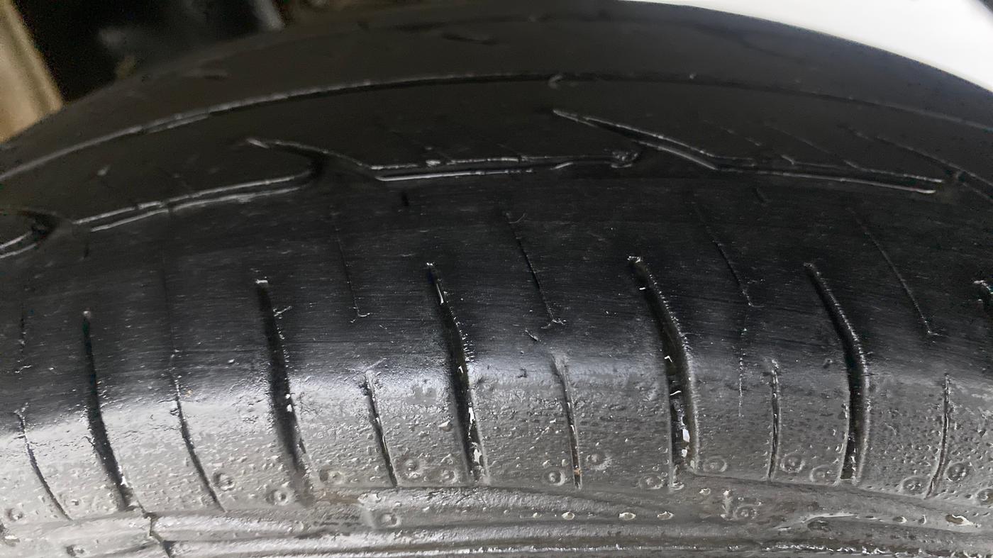2011 Maruti Alto LXI, Petrol, Manual, 66,153 km, Left Rear Tyre Tread