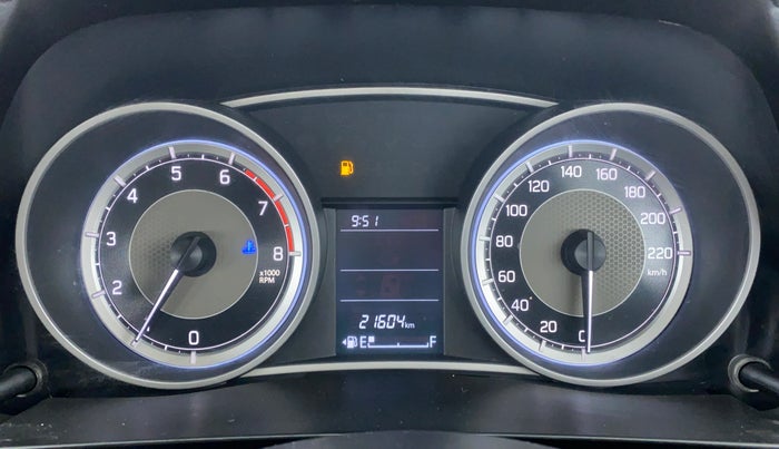 2017 Maruti Dzire VXI, Petrol, Manual, 21,698 km, Odometer Image