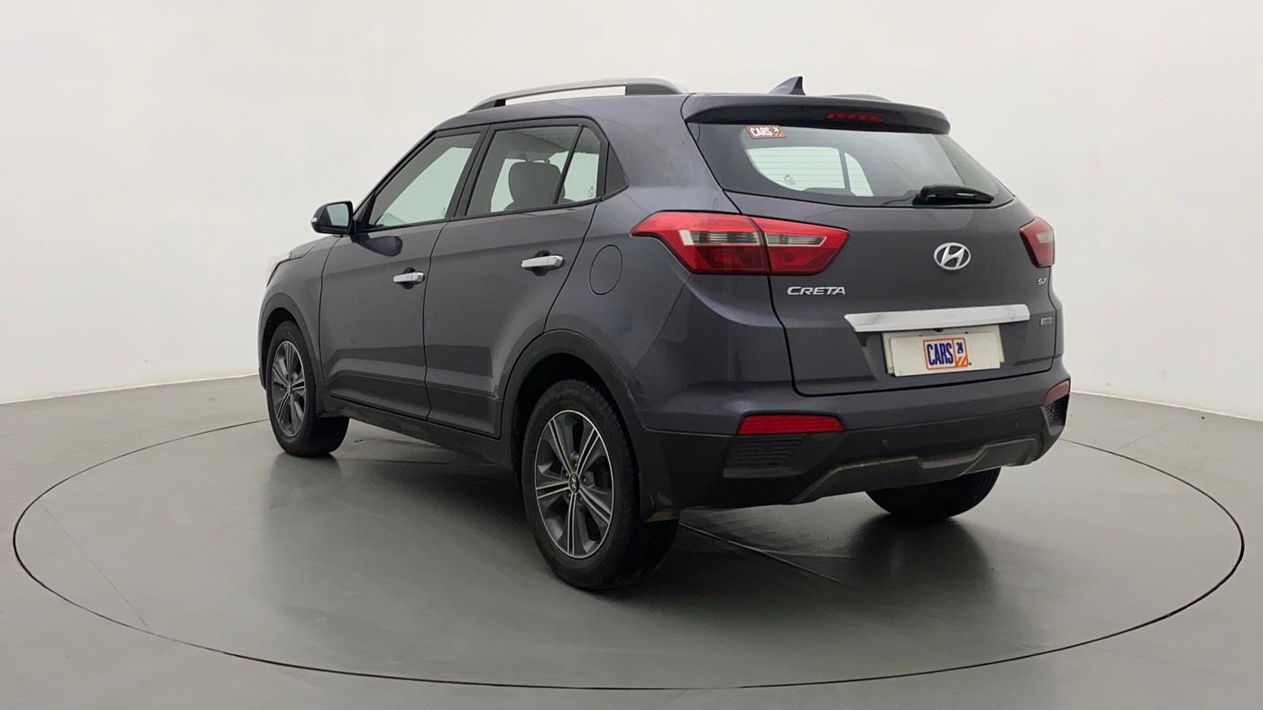 2015 Hyundai Creta SX (O) 1.6 DIESEL, Diesel, Manual, 87,070 km, Left Back Diagonal