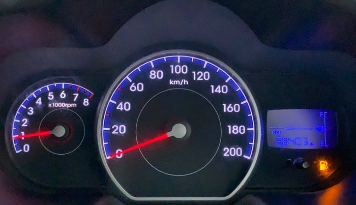 2011 Hyundai i10 MAGNA 1.2, Petrol, Manual, 88,879 km, Odometer Image