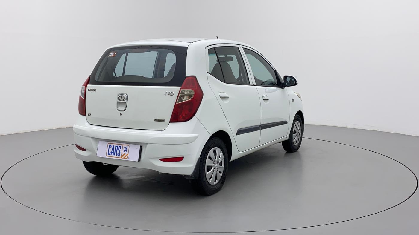 2011 Hyundai i10 MAGNA 1.2, Petrol, Manual, 88,879 km, Right Back Diagonal