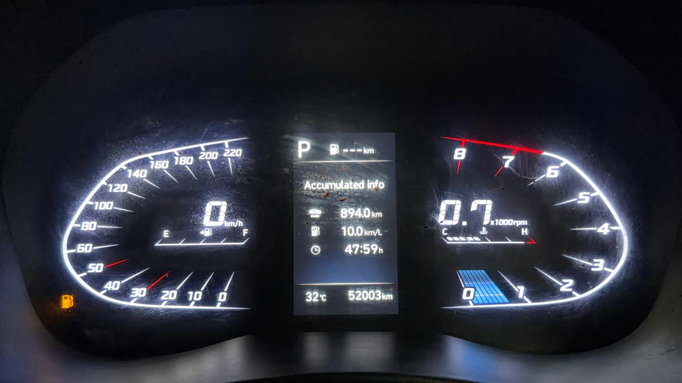 2020 Hyundai Verna SX 1.5 VTVT IVT, Petrol, Automatic, 51,992 km, Odometer Image