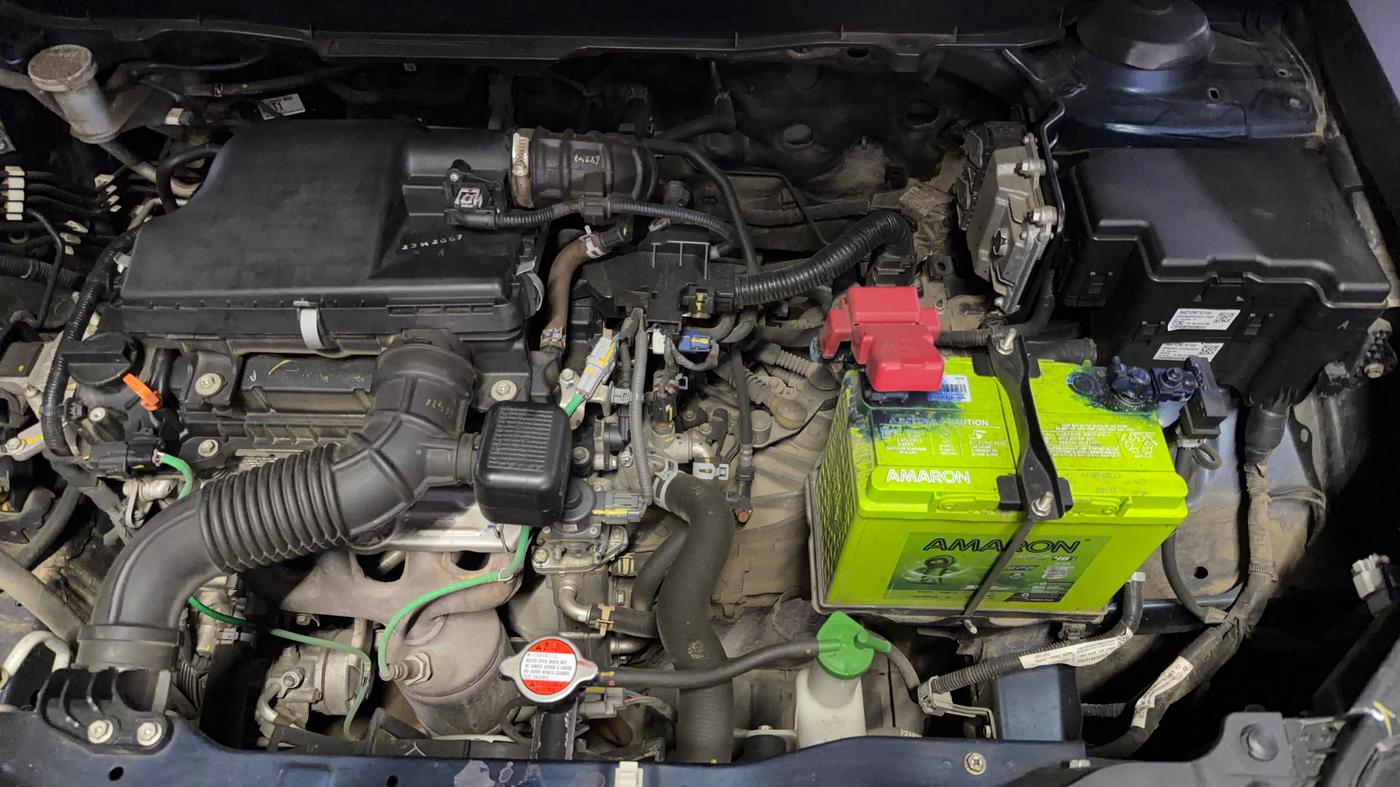 2023 Maruti Grand Vitara ZETA SMART HYBRID, Petrol, Manual, 79,844 km, Engine View - Left