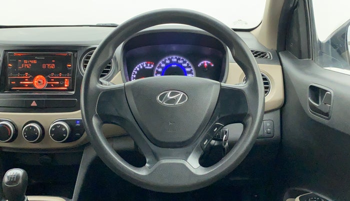 2017 Hyundai Grand i10 MAGNA 1.2 KAPPA VTVT, Petrol, Manual, 48,962 km, Steering Wheel Close Up