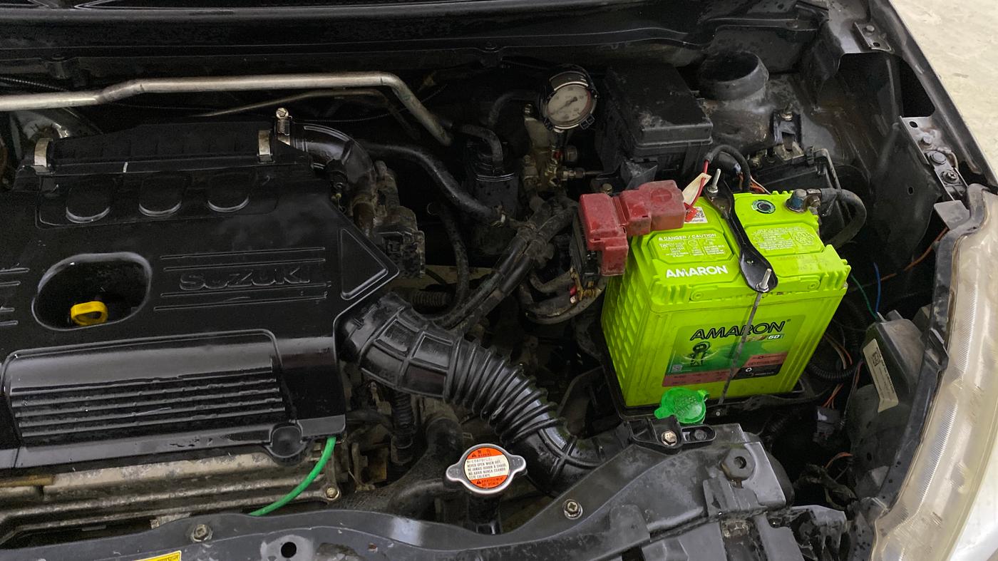 2015 Maruti Celerio VXI CNG, CNG, Manual, 1,19,283 km, Engine View - Left
