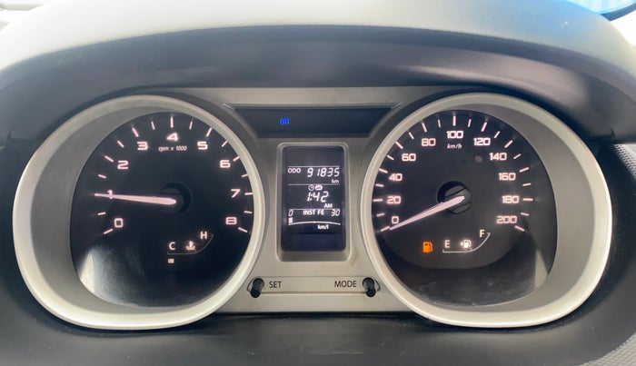 2017 Tata TIGOR XZ (O) PETROL, Petrol, Manual, 91,835 km, Odometer Image
