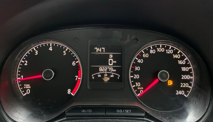 2017 Volkswagen Polo ALLSTAR 1.2, Petrol, Manual, 82,279 km, Odometer Image