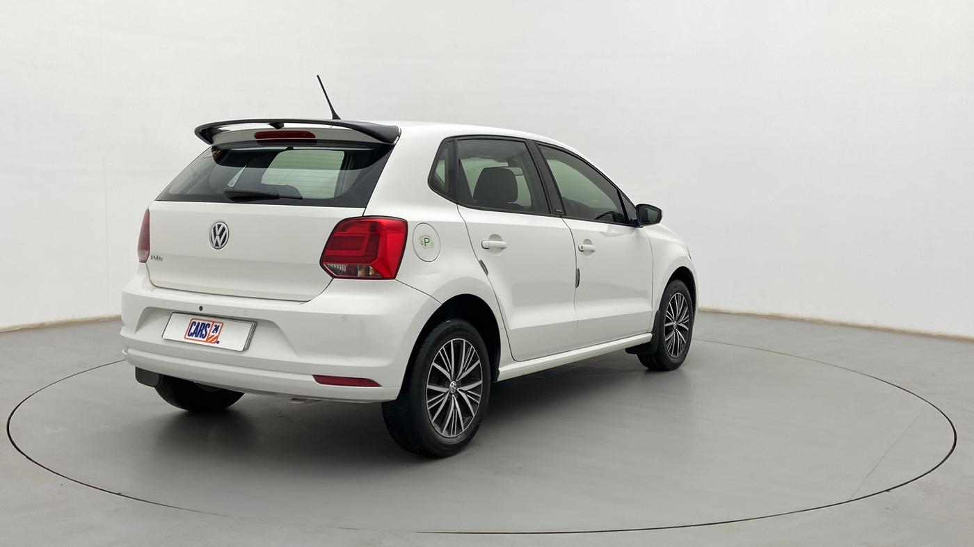 2017 Volkswagen Polo ALLSTAR 1.2, Petrol, Manual, 82,279 km, Right Back Diagonal