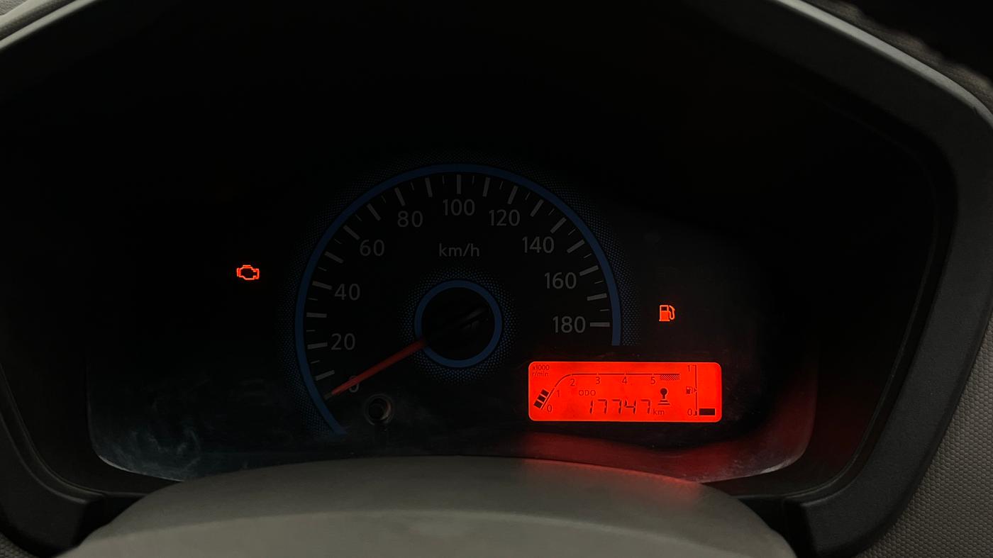 2016 Datsun Redi Go T (O), Petrol, Manual, 17,765 km, Odometer Image