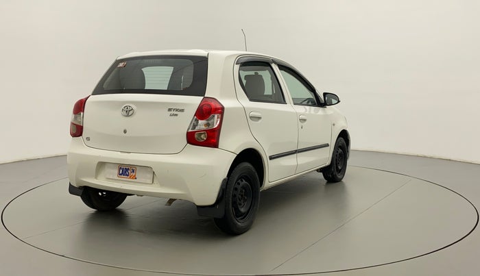 2015 Toyota Etios Liva G, Petrol, Manual, 88,086 km, Right Back Diagonal