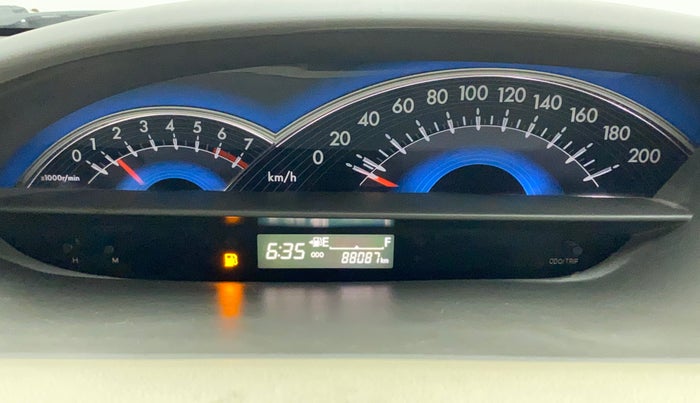 2015 Toyota Etios Liva G, Petrol, Manual, 88,086 km, Odometer Image