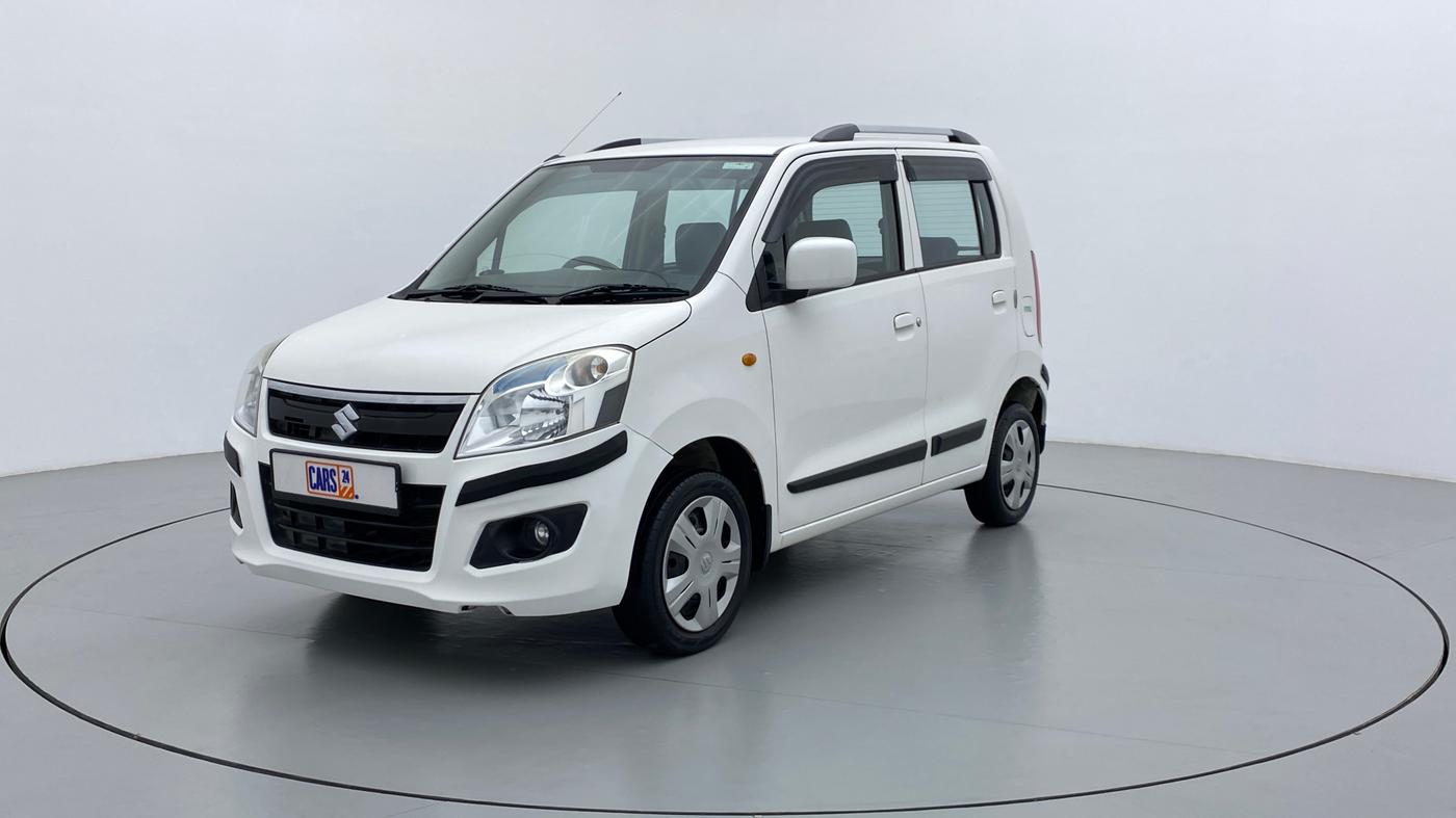 2016 Maruti Wagon R 1.0 VXI AMT, Petrol, Automatic, 88,216 km, Left Front Diagonal