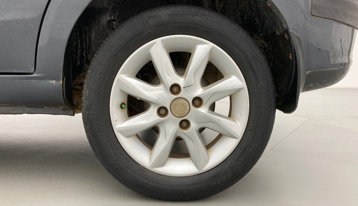 2014 Tata Zest XT RT, Petrol, Manual, 58,212 km, Left Rear Wheel