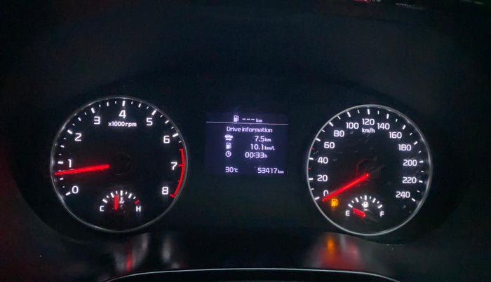 2021 KIA SELTOS HTX 1.5 PETROL, Petrol, Manual, 53,407 km, Odometer Image