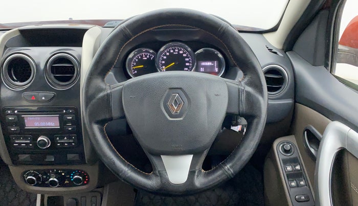 2016 Renault Duster 110 PS RXL 4X2 AMT, Diesel, Automatic, 1,30,688 km, Steering Wheel Close Up