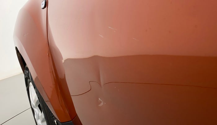 2016 Renault Duster 110 PS RXL 4X2 AMT, Diesel, Automatic, 1,30,688 km, Front passenger door - Slightly dented