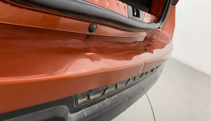 2016 Renault Duster 110 PS RXL 4X2 AMT, Diesel, Automatic, 1,30,688 km, Rear bumper - Slightly dented