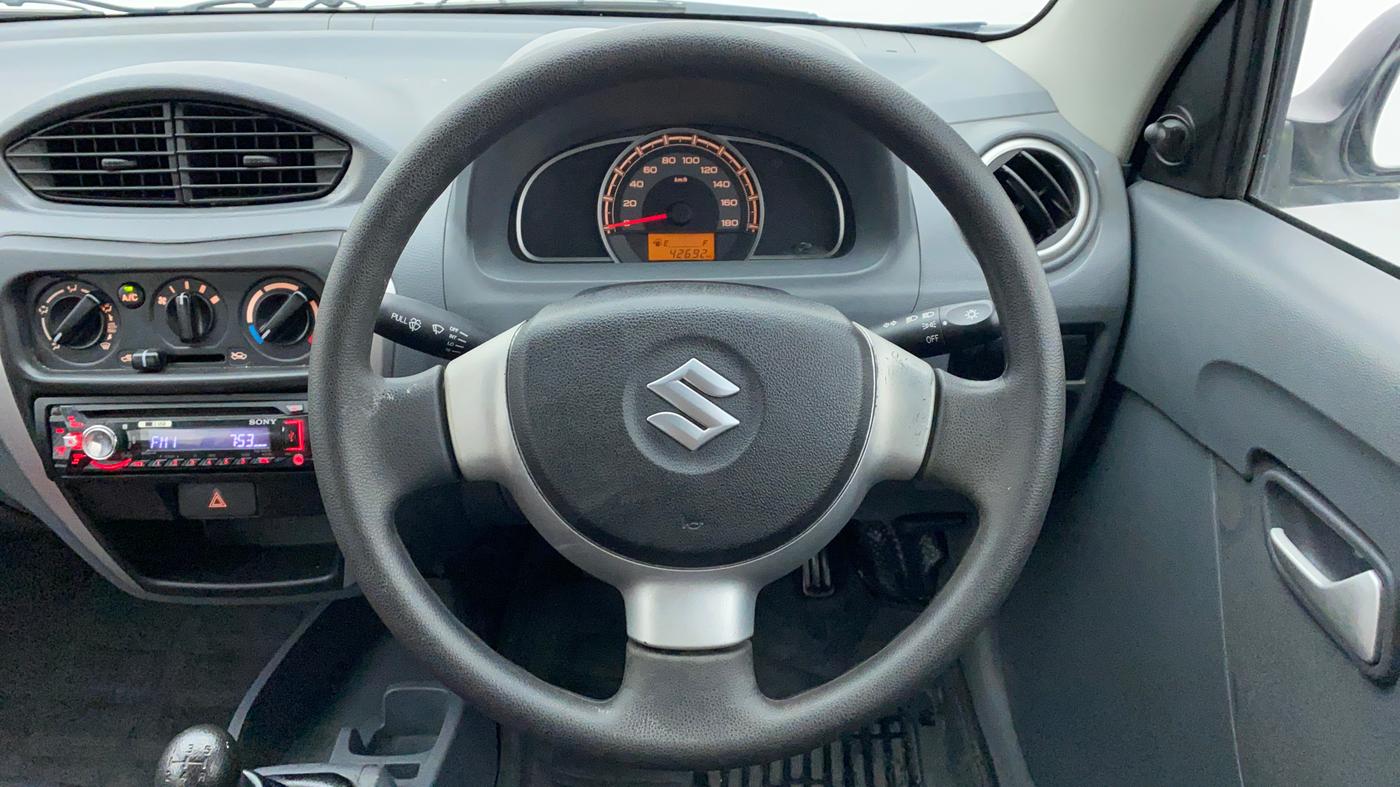 2014 Maruti Alto 800 LXI, Petrol, Manual, 42,753 km, Steering Wheel Close Up