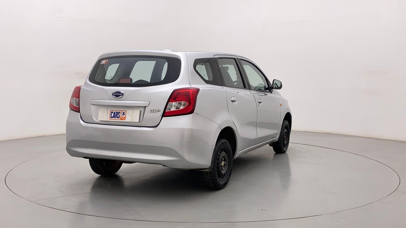 2016 Datsun Go Plus T, Petrol, Manual, 25,729 km, Right Back Diagonal