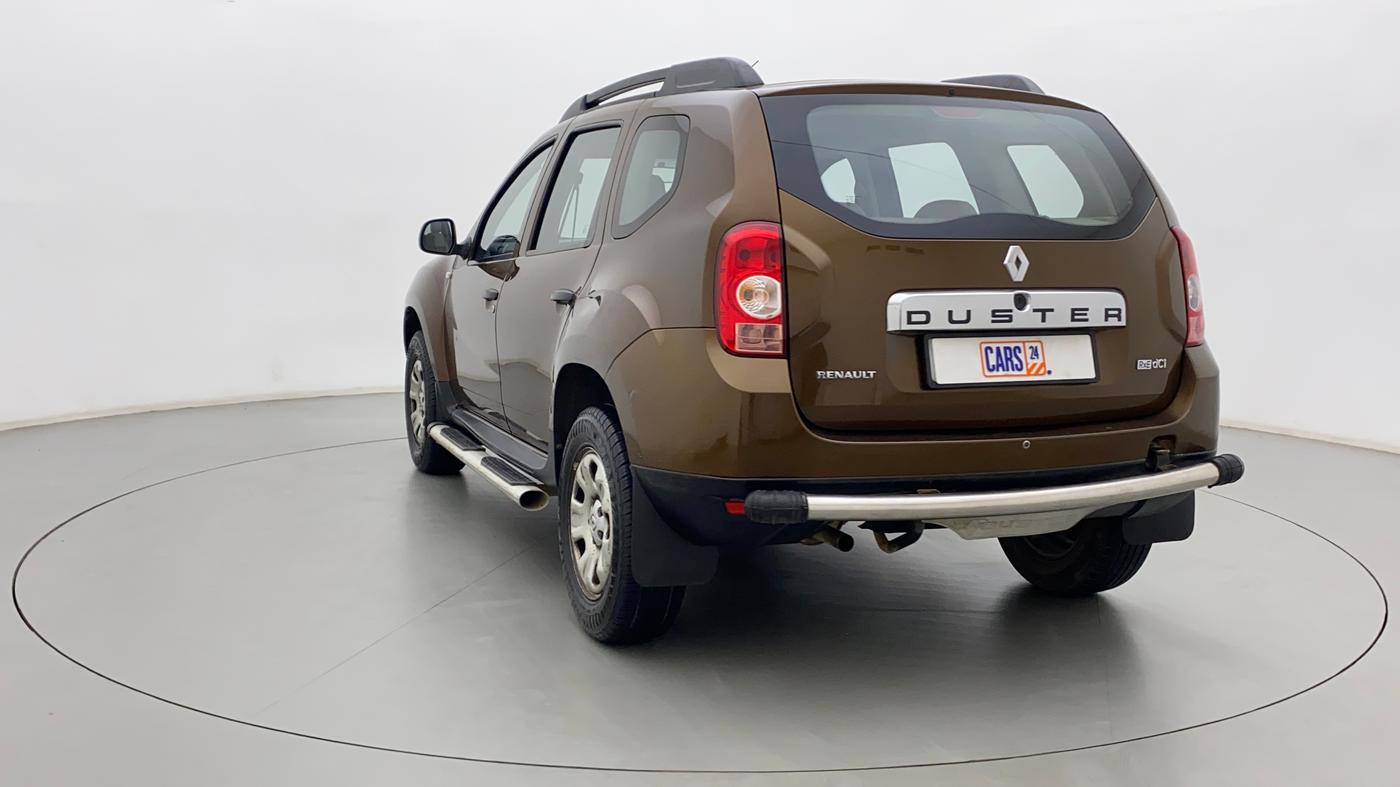 2013 Renault Duster 85 PS RXE DIESEL, Diesel, Manual, 1,02,872 km, Left Back Diagonal