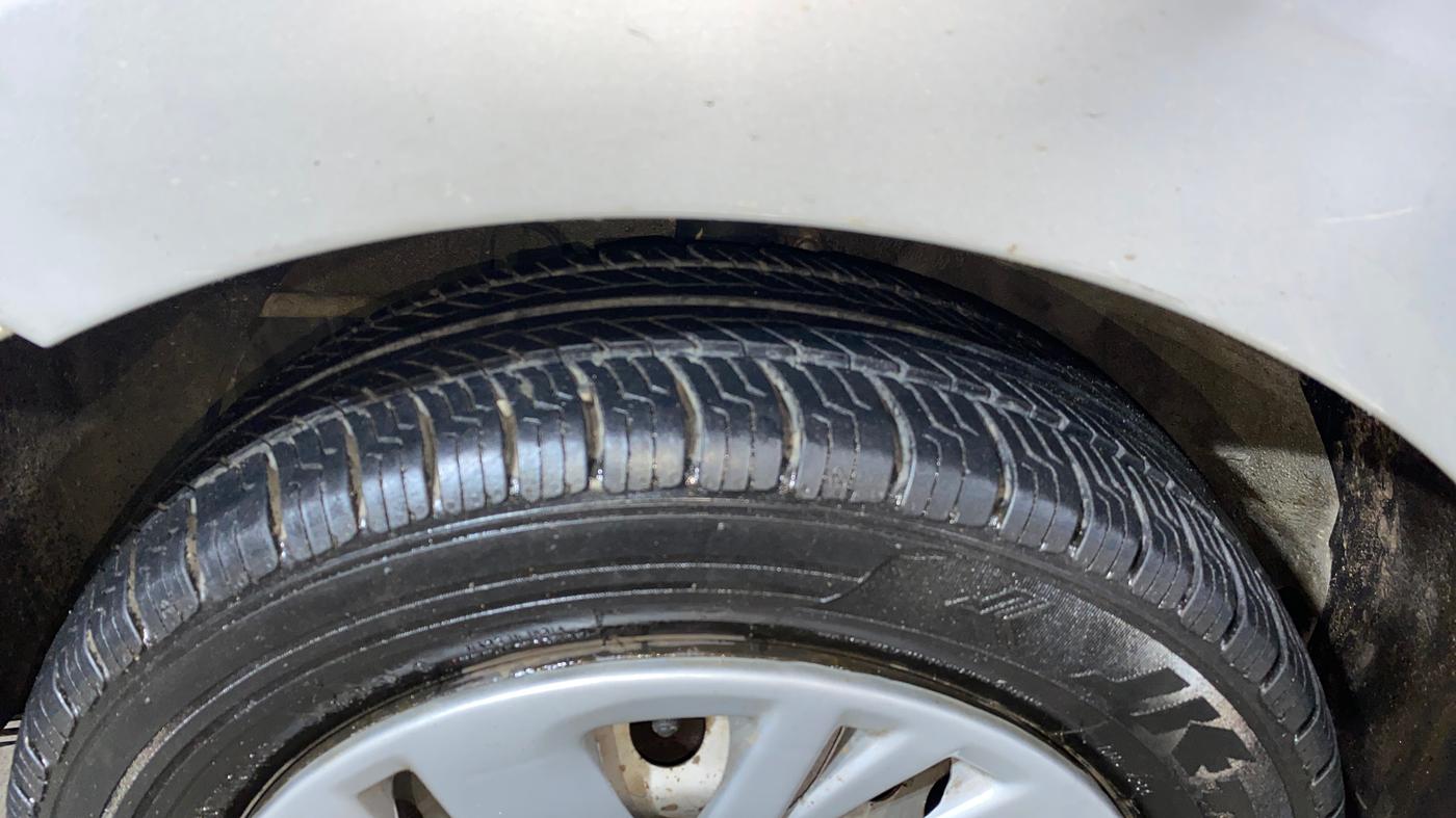 2016 Hyundai Xcent BASE 1.2, Petrol, Manual, 48,524 km, Left Front Tyre Tread