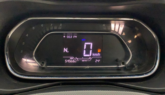 2020 Tata NEXON XZA PLUS PETROL, Petrol, Automatic, 54,695 km, Odometer Image
