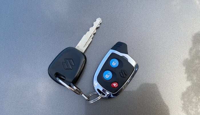 2022 Maruti New Wagon-R LXI CNG 1.0, CNG, Manual, 17,283 km, Key Close Up