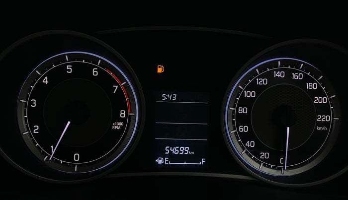 2020 Maruti Dzire VXI, Petrol, Manual, 54,693 km, Odometer Image