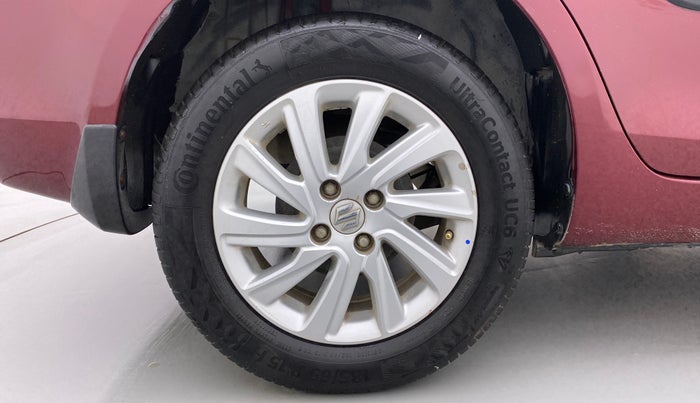 2015 Maruti Swift Dzire ZXI 1.2 BS IV, Petrol, Manual, 62,871 km, Right Rear Wheel