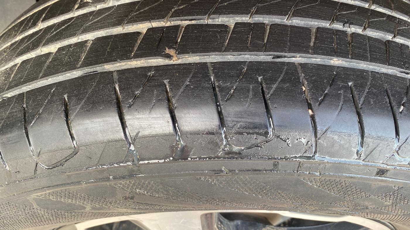 2024 Mahindra SCORPIO CLASSIC S11 7STR, Diesel, Manual, 38,933 km, Left Rear Tyre Tread