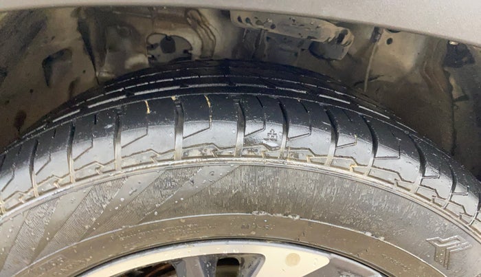 2024 Hyundai Creta SX (O) IVT 1.5 PETROL, Petrol, Automatic, 24,755 km, Left Front Tyre Tread