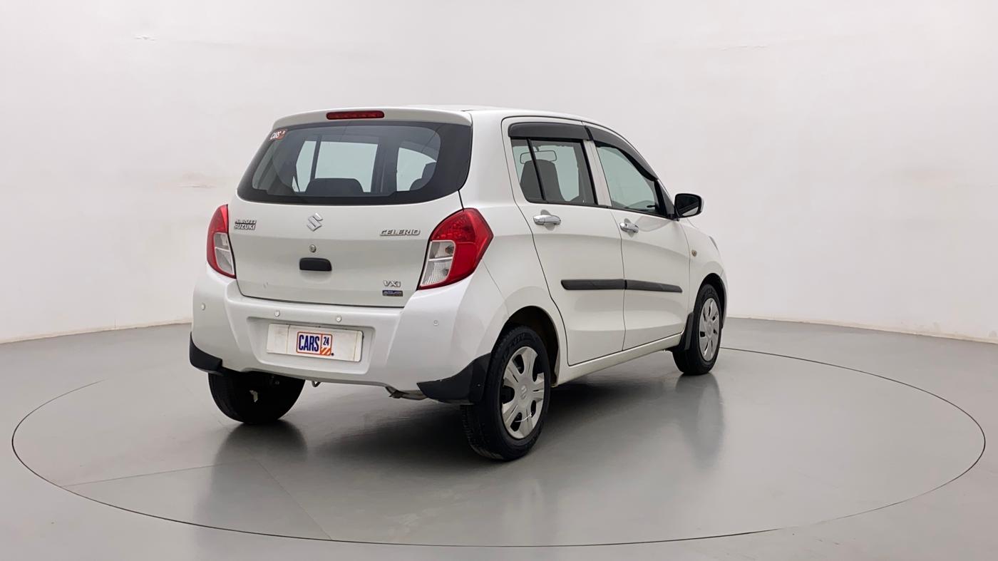 2014 Maruti Celerio VXI AMT, Petrol, Automatic, 44,962 km, Right Back Diagonal