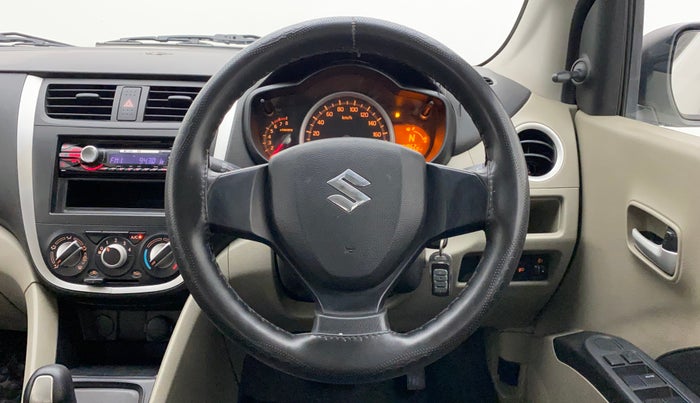 2014 Maruti Celerio VXI AMT, Petrol, Automatic, 44,962 km, Steering Wheel Close Up