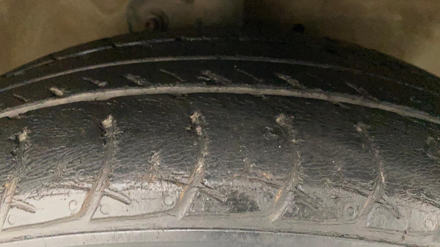 2014 Maruti Celerio VXI AMT, Petrol, Automatic, 44,962 km, Right Front Tyre Tread