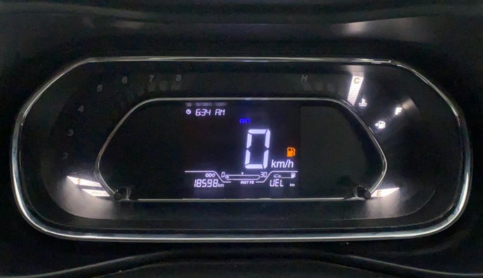 2022 Tata NEXON XZ PLUS PETROL, Petrol, Manual, 18,598 km, Odometer Image